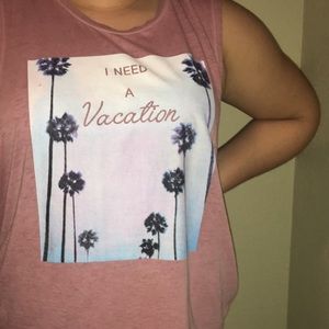 I Need A Vacay Muscle Tee